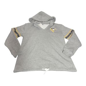 Pittsburgh Penguins Gray NHL Hoodie‎ Hockey Women's Sz S B56